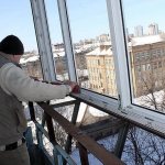 остекление балкона зимой