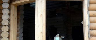 откосы для пластиковых окон в деревянном доме